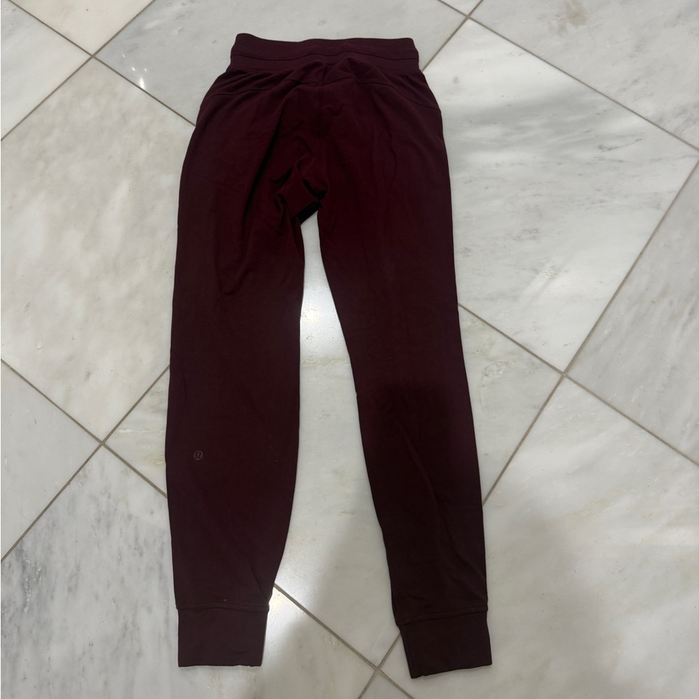 lululemon athletica Burgundy Track Pants